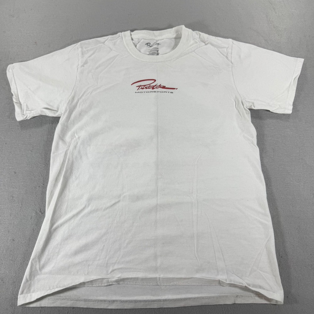 Primitive Skateboarding Motorsports T Shirt Small White Race Car Graphic Tee